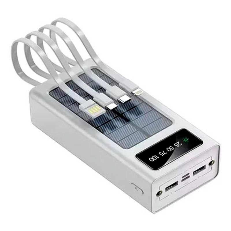 Power Bank Demgel 45000mAh Solar Blanco
