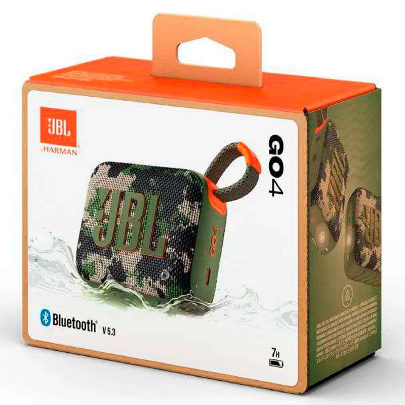 Parlante Bluetooth JBL Go 4  IPX7 verde
