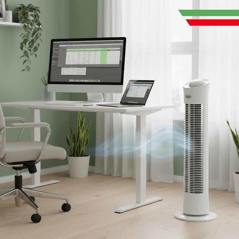 Ventilador de Torre Alfano ALTM30 80cm blanco