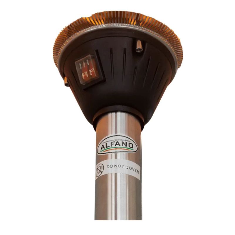 Estufa eléctrica decorativa Alfano PHH3000BS