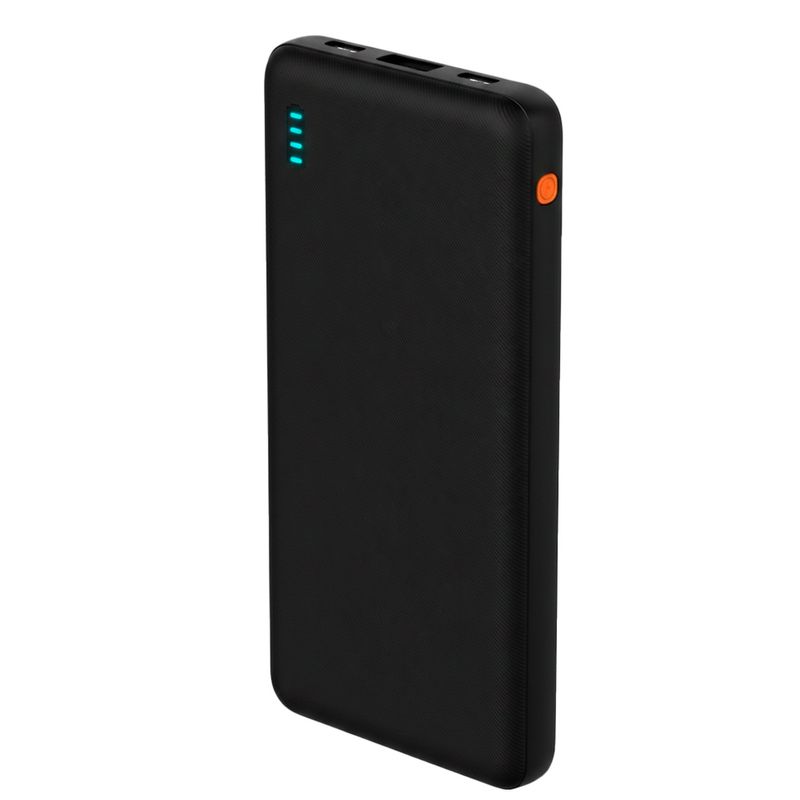 Batería externa Coolbox GMobile 20W Negro Frontal-oblicuo