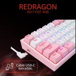Teclado mecánico Redragon FIZZ PRO K616 60%
