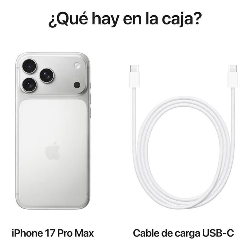 iPhone 17 Pro Max C/CHIP 256GB 12GB RAM Silver