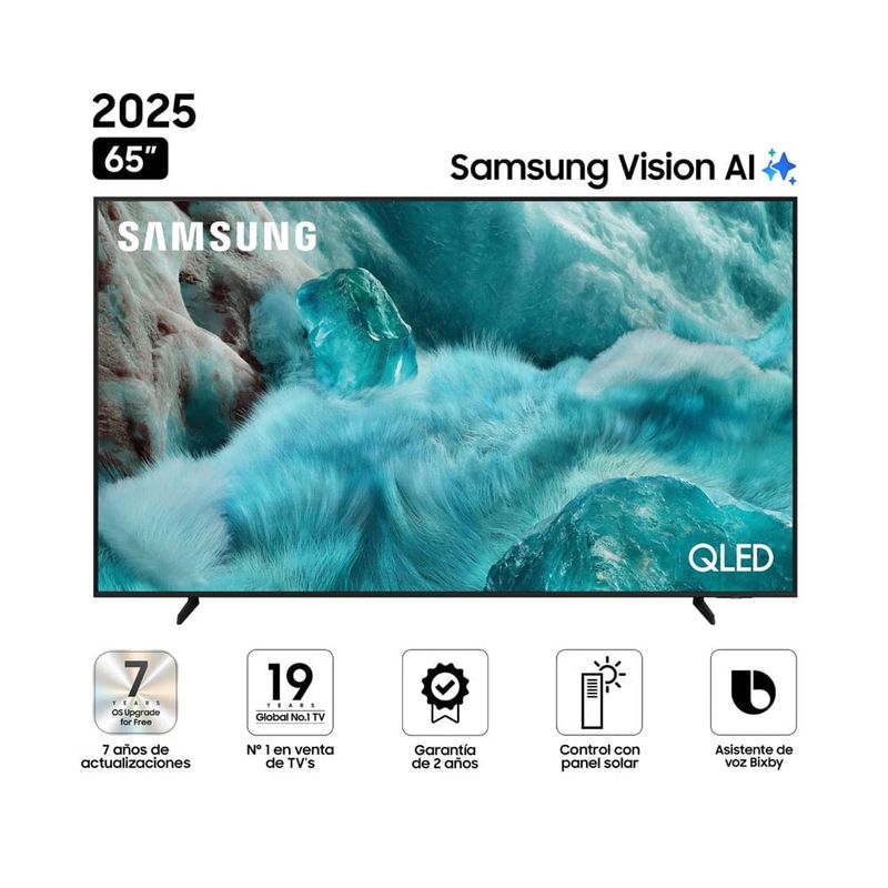 Smart TV Samsung 65" QLED 4K UHD Q7F 2025
