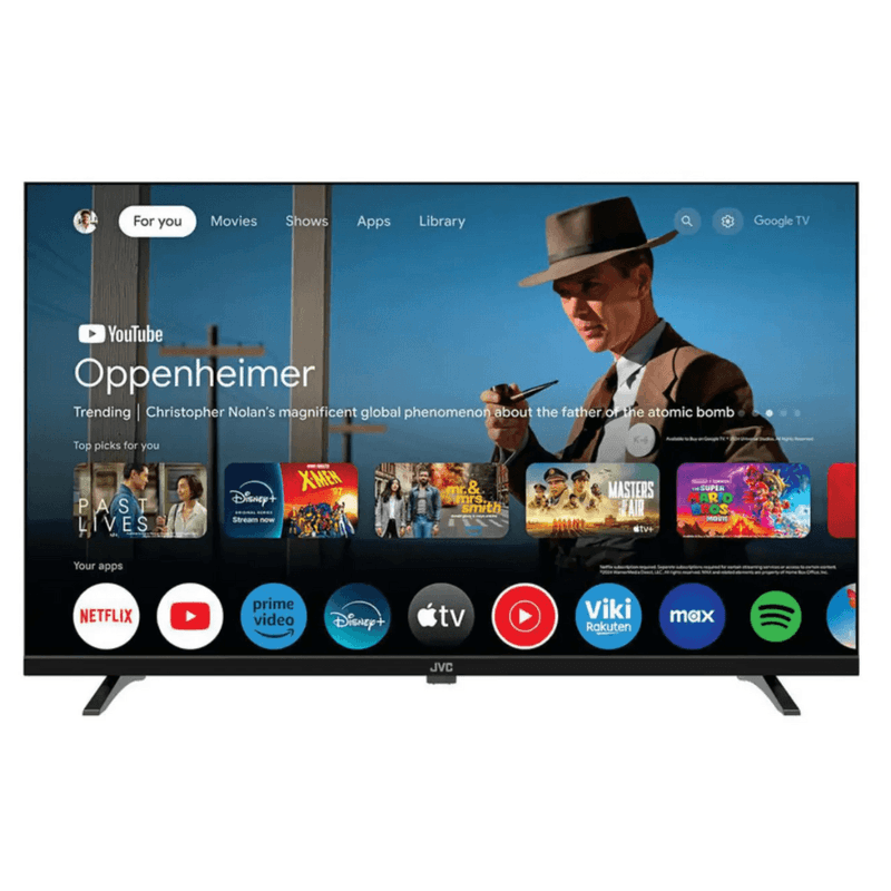 Smart TV JVC pantalla 32” HD LED Google TV LT-32KM148