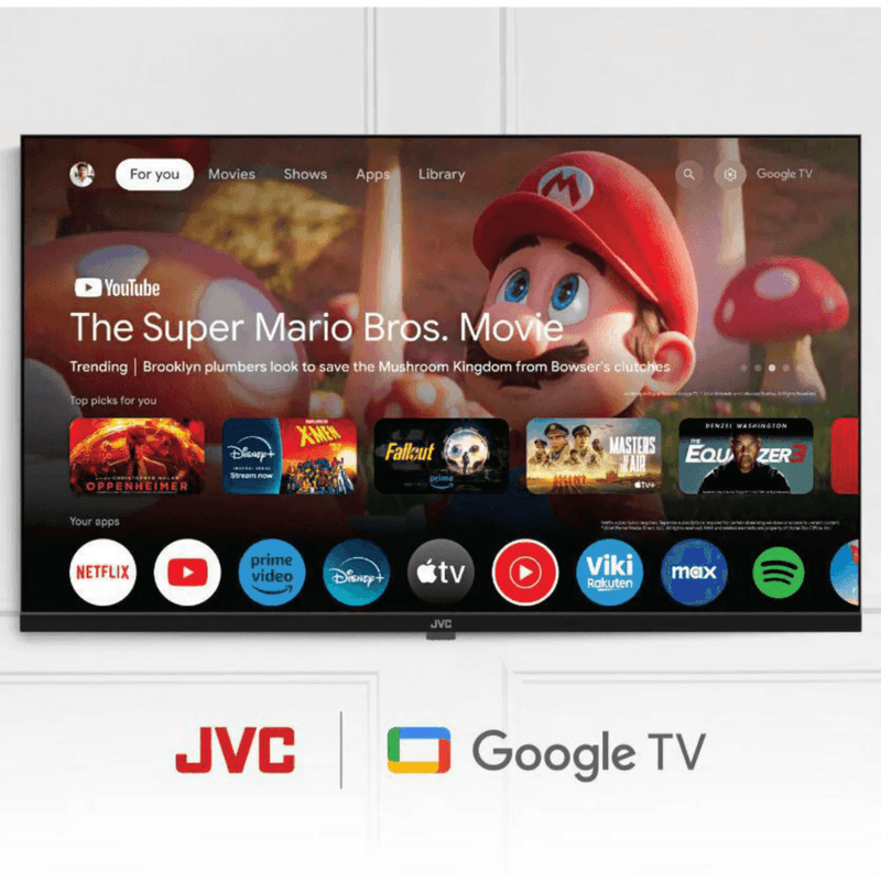 Smart TV JVC pantalla 32” HD LED Google TV LT-32KM148