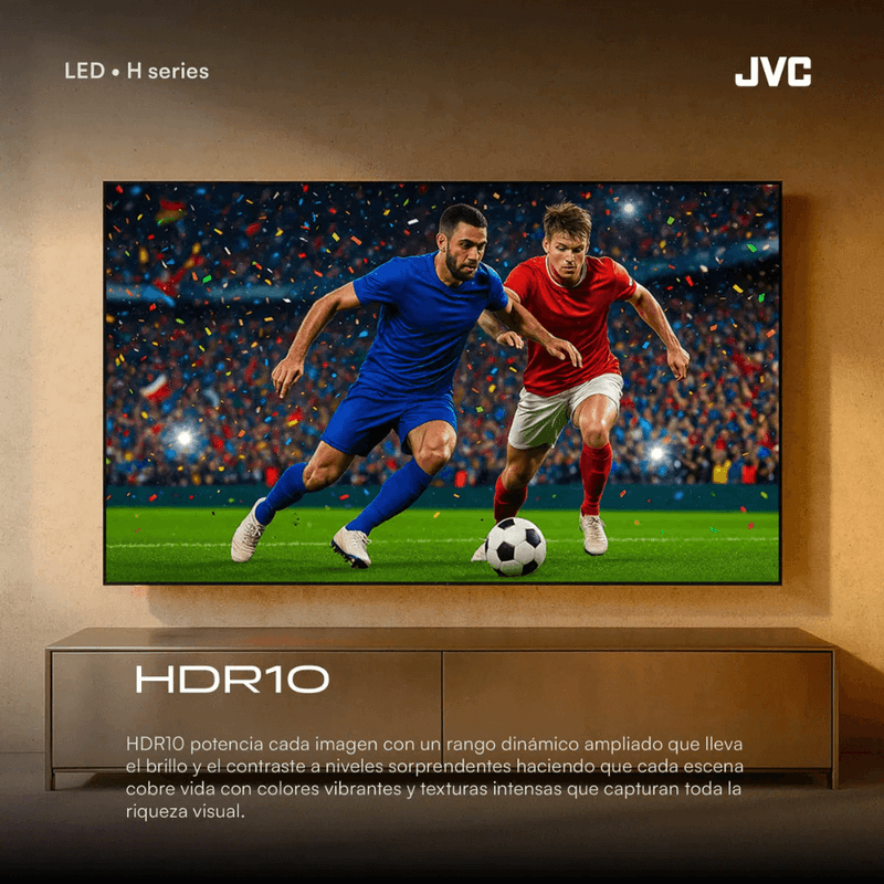 Smart TV JVC pantalla 43” Full HD LED Google TV LT-43KM348