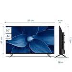 Smart TV BGH pantalla 50” 4K UHD LED Android TV B5024UK6AIP