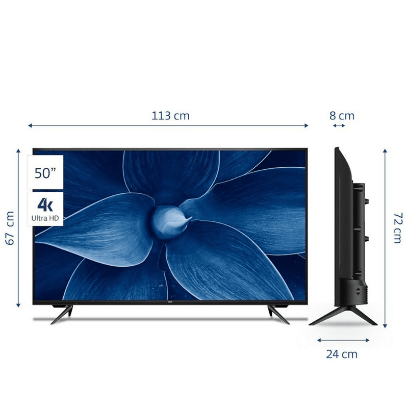 Smart TV BGH pantalla 50” 4K UHD LED Android TV B5024UK6AIP
