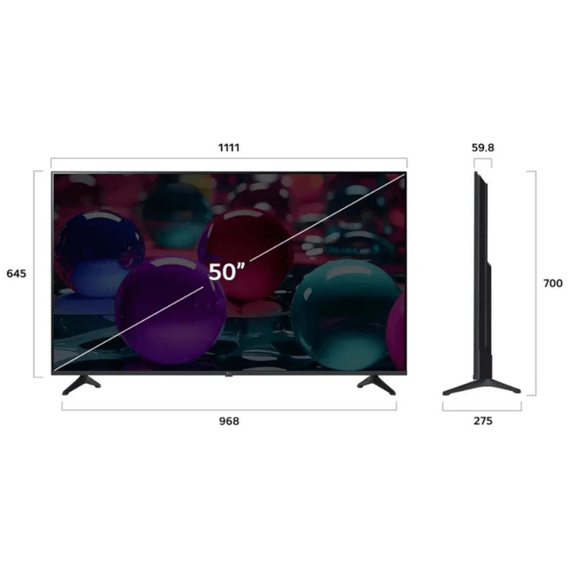Smart TV LG pantalla 50” 4K UHD ThinQ AI webOS 50UA7300PSB