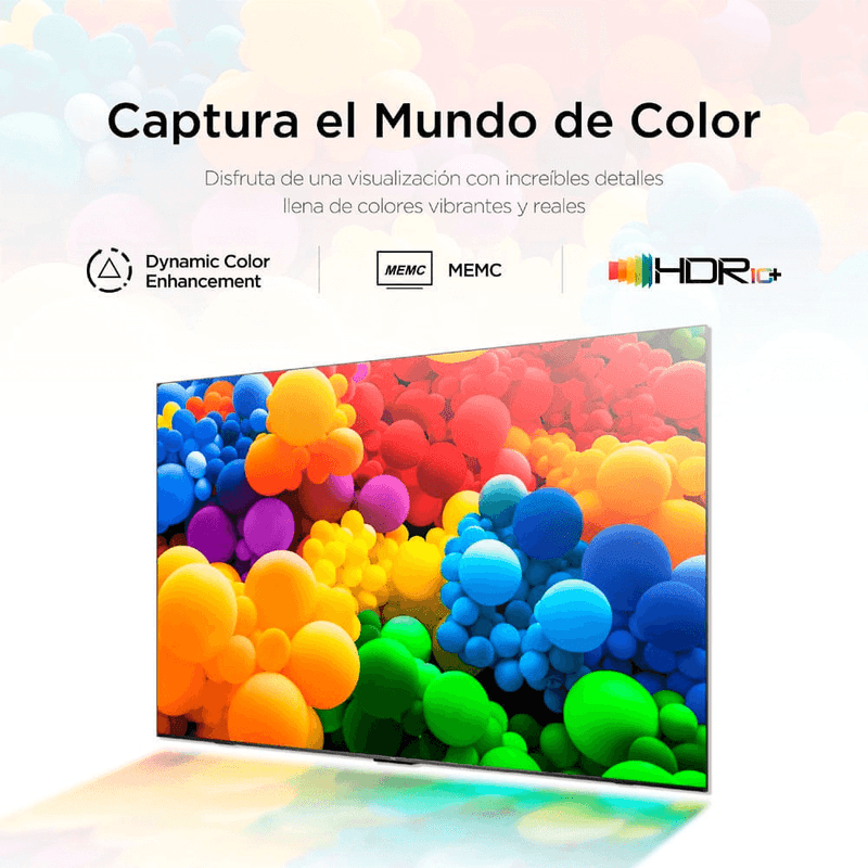 Smart TV TCL pantalla 50” 4K UHD Google TV 50V6C