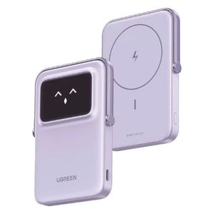 Batería externa Ugreen Uno 45328 10000 mAh, 20W, 1 puerto carga rápida, morado