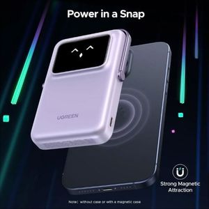 Batería externa Ugreen Uno 45328 10000 mAh, 20W, 1 puerto carga rápida, morado