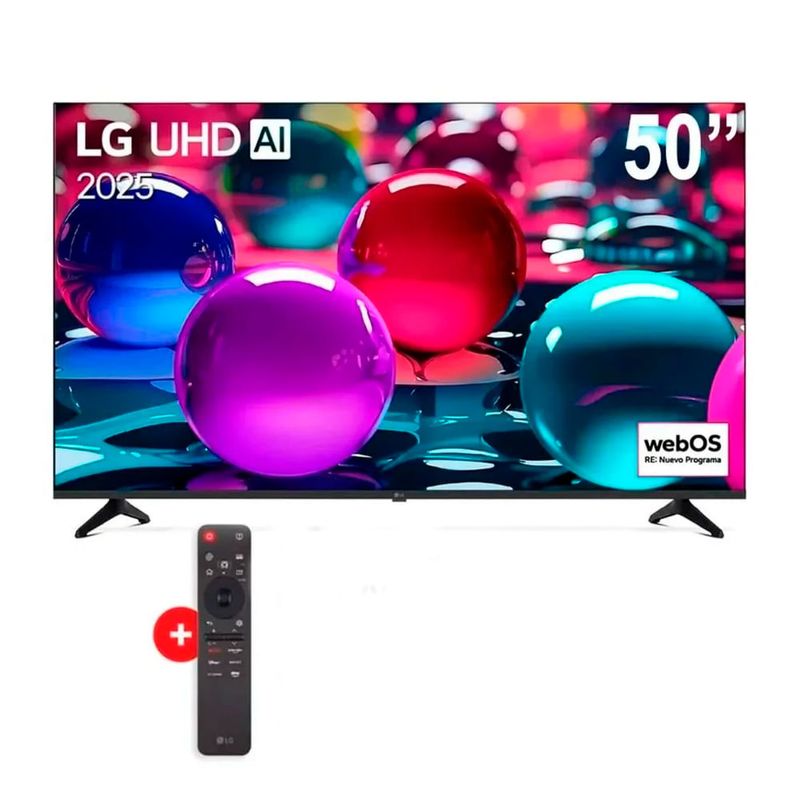 Televisor LG pantalla 50" UHD AI 4K Smart TV