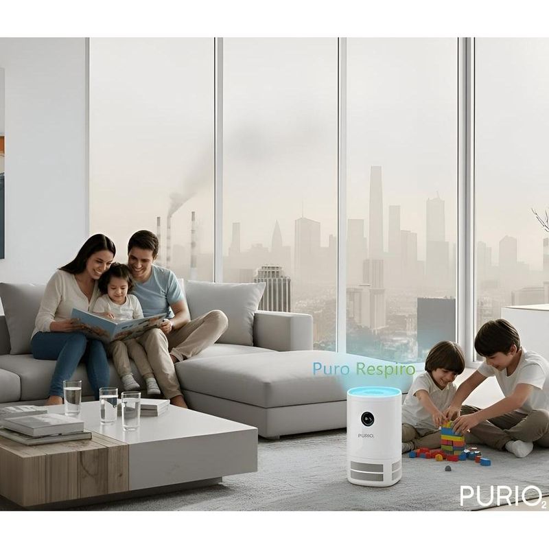 Purificador de aire PURIO Nano hasta 30m2 blanco