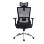 Silla Gerencial Ergonómica Focus respaldo malla negro