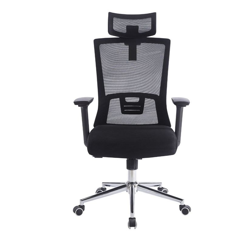 Silla Gerencial Ergonómica Focus respaldo malla negro
