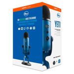 Micrófono USB Blue Yeti multipatrón profesional