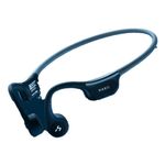 Audífonos bluetooth conducción ósea Hakii Survin funciones MP3 Negro Frontal-oblicuo
