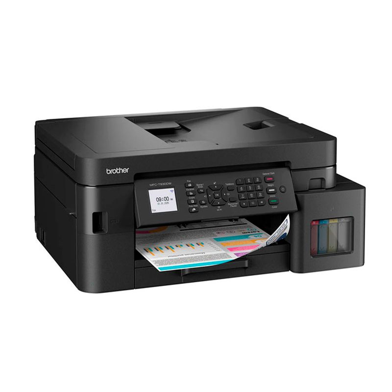 Impresora multifuncional Brother MFC-T930DW Wi-Fi negra