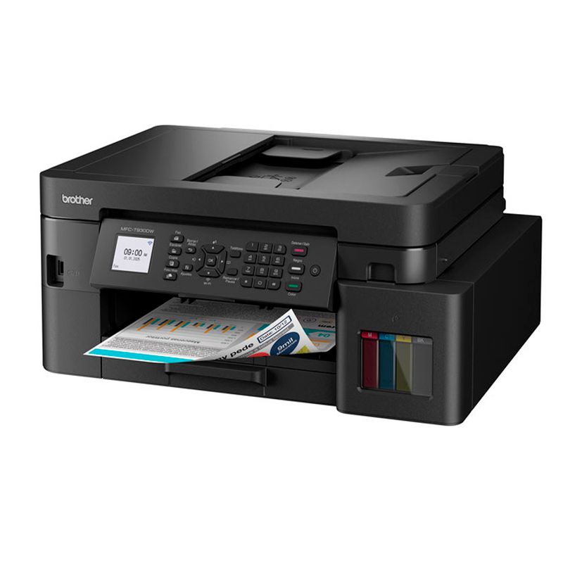 Impresora multifuncional Brother MFC-T930DW Wi-Fi negra