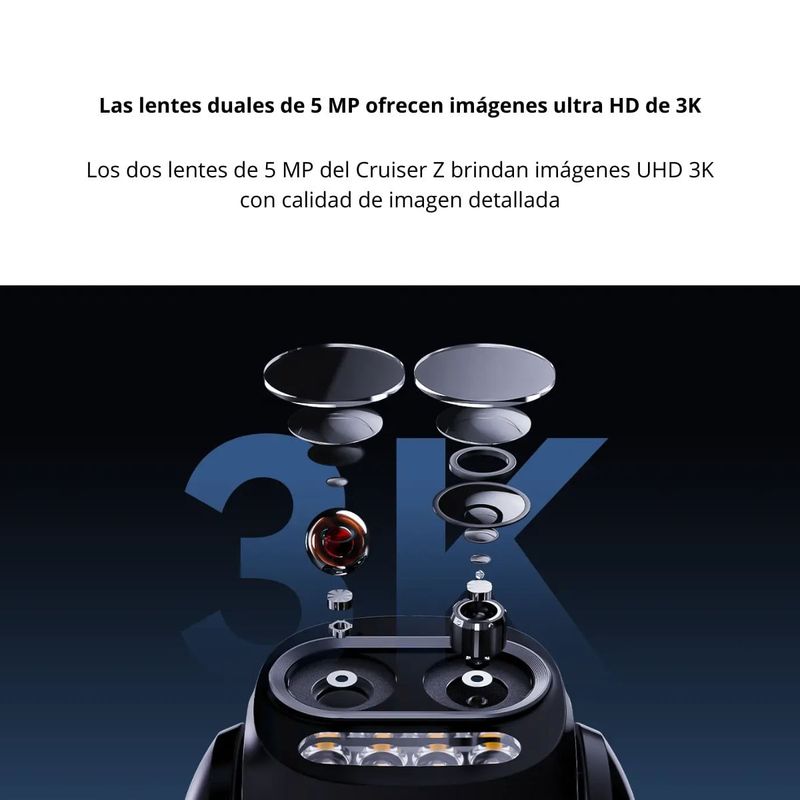 Cámara de seguridad Imou Cruiser Z 5MP Wi-Fi exterior blanco