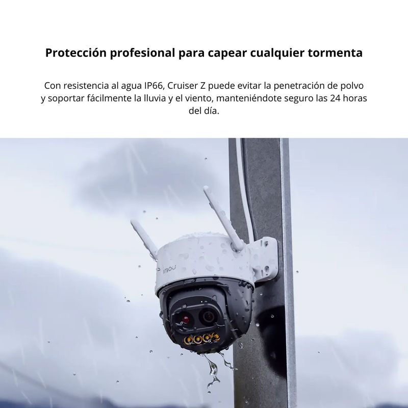 Cámara de seguridad Imou Cruiser Z 5MP Wi-Fi exterior blanco