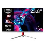 Monitor TEROS TE-2402S pantalla 23.8" curvo Full HD 100Hz