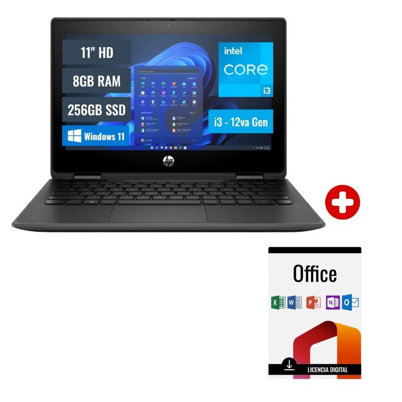 Laptop HP Pro x360 Fortis G10 256GB SSD