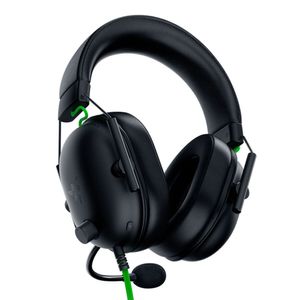 Audífonos gamer Razer BlackShark V2 X con micrófono, conexión 3.5 mm, 32 ohms, sensibilidad 100 dB, PC y consolas, negro
