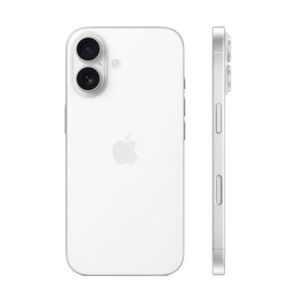 iPhone 17 5G 256GB, 8GB RAM, cámara trasera 48MP y frontal 18MP, 6.3″, white + cargador 20W original