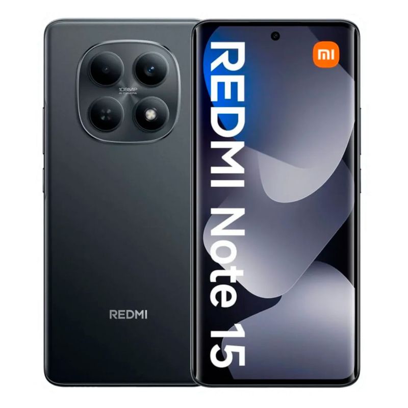 Celular Xiaomi Redmi Note 15 4G 256GB negro