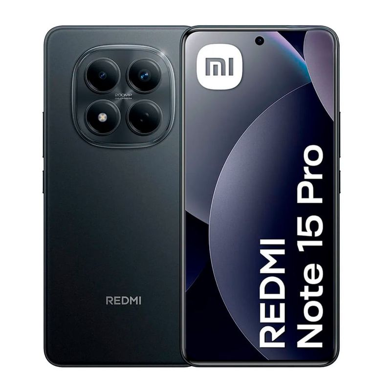 Celular Xiaomi Redmi Note 15 Pro 4G 256GB negro