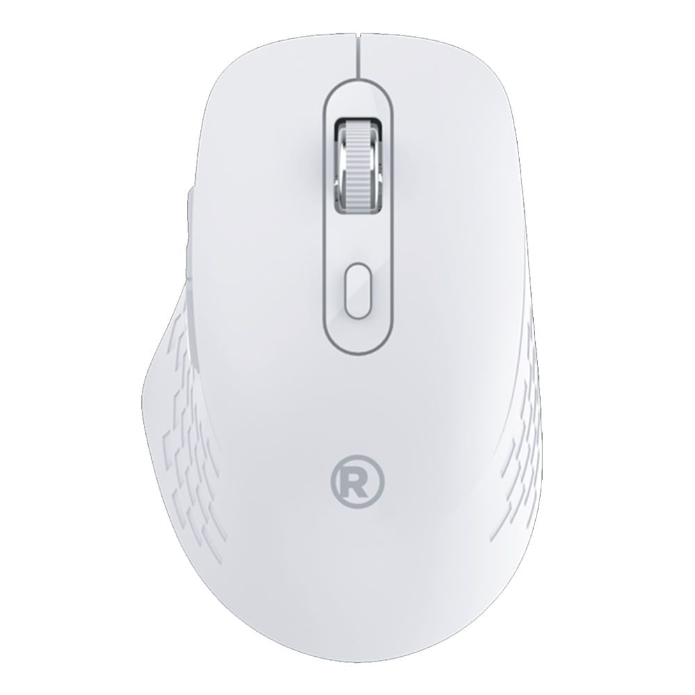 Mouse inalámbrico Radioshack 1600 dpi, 6 botones, blanco