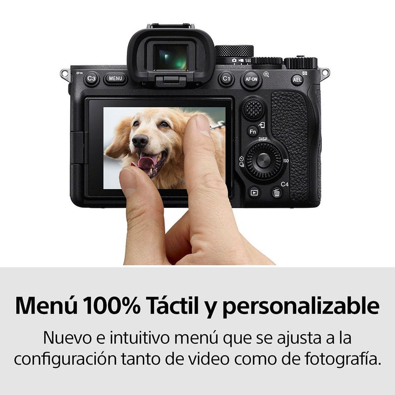 Cámara Sony Alpha A7 IV Full Frame Mirrorless 33MP