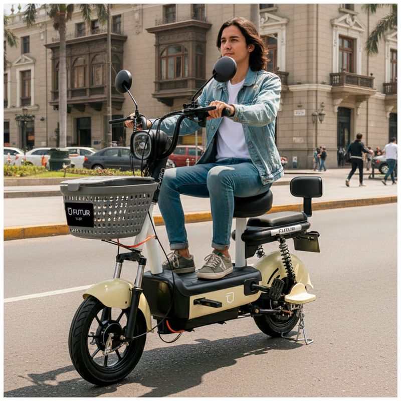 Bicimoto eléctrica Futur Zyro 350W Sun Mate