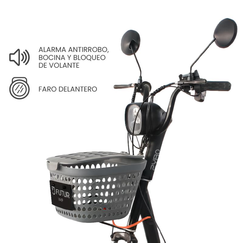 Bicimoto eléctrica Futur Zyro 350W