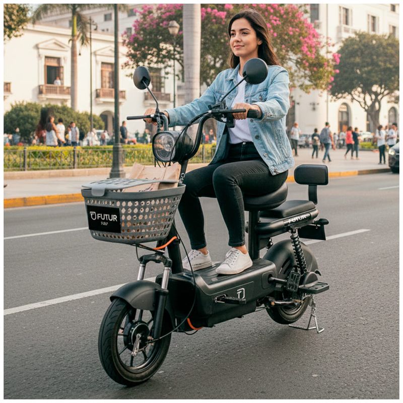 Bicimoto eléctrica Futur Zyro 350W