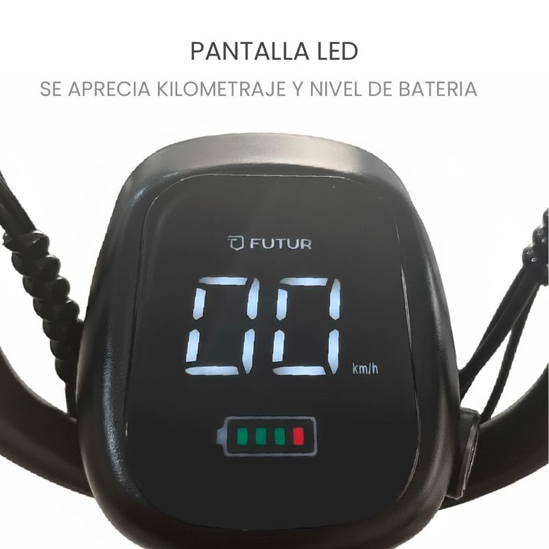 Bicimoto eléctrica Futur Zyro 350W