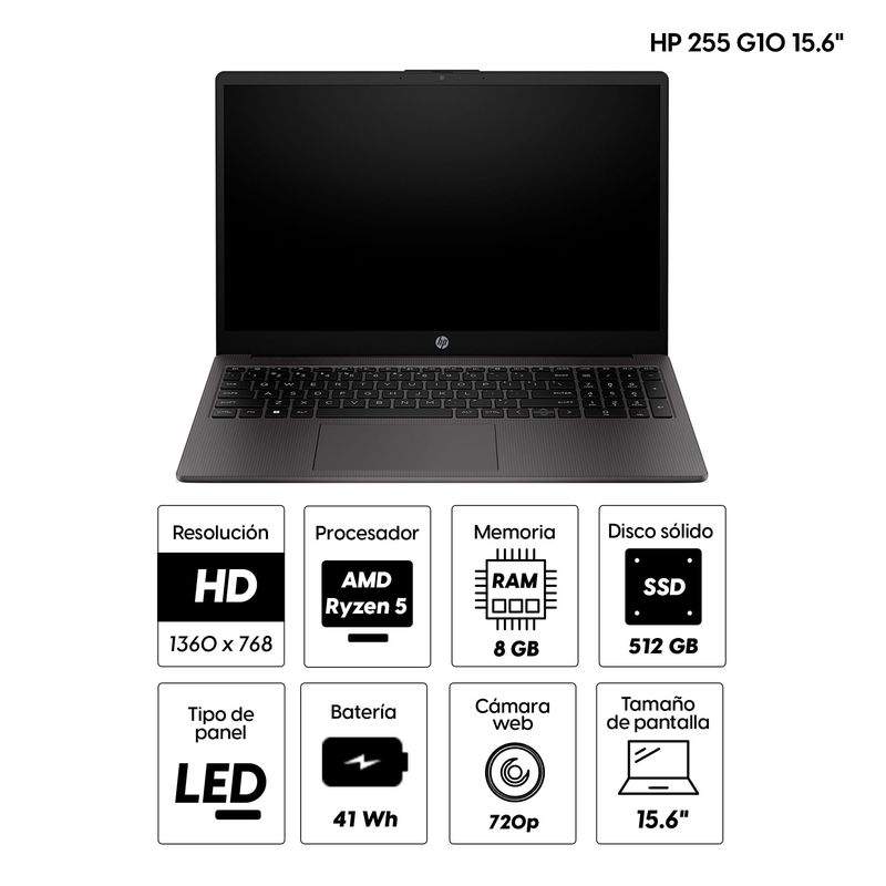 laptop-hp-255-g10-512gb-8gb-especificaciones