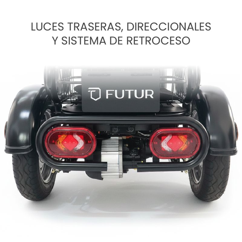 Trimoto eléctrica Futur IRIX 600W
