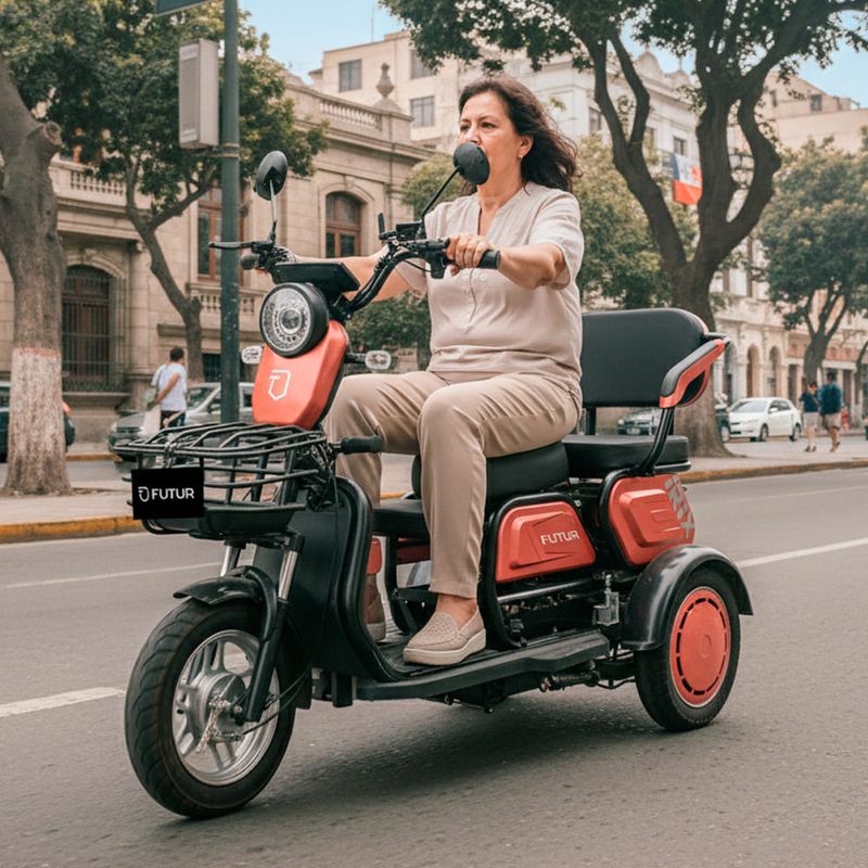 Trimoto eléctrica Futur IRIX 600W
