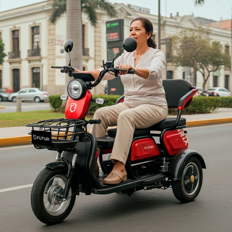 Trimoto eléctrica Futur IRIX 600W