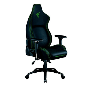 Silla gamer Razer Iskur ergonómica con soporte lumbar ajustable, inclinación 152°, negro