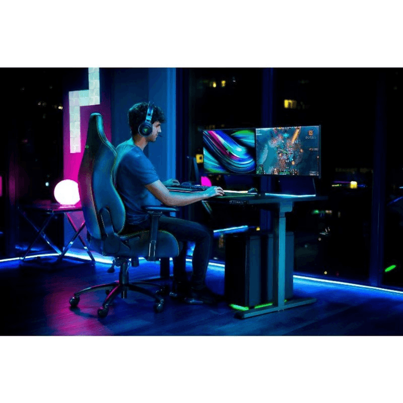 Silla gamer Razer Iskur ergonómica inclinación 152°