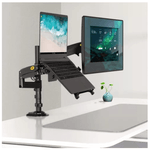 Rack soporte hidráulico para monitor y laptop North Bayou