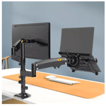 Rack soporte hidráulico para monitor y laptop North Bayou