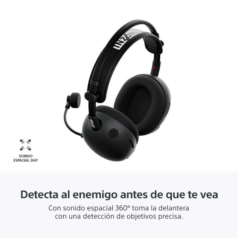 Audífono gamer inalámbrico Sony Inzone H9 II