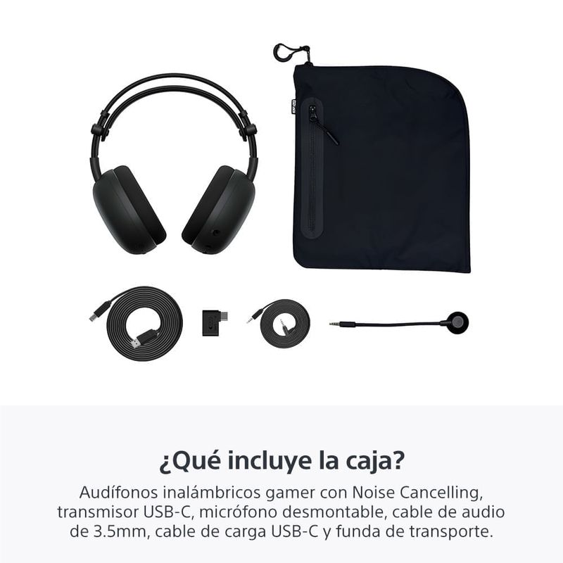 Audífono gamer inalámbrico Sony Inzone H9 II