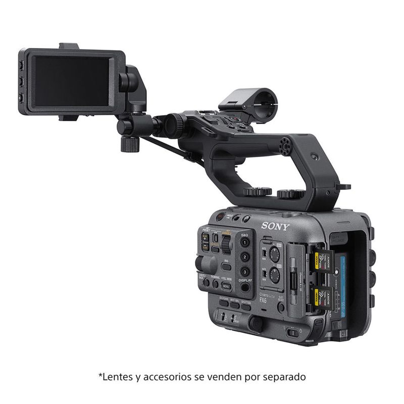 Cámara Sony Cinema Line FX6 4K QFHD